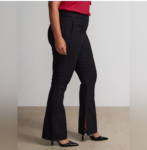 New York & Company Pants - NWT New York & Company Black Flare Leg Pants Plus Size 18R